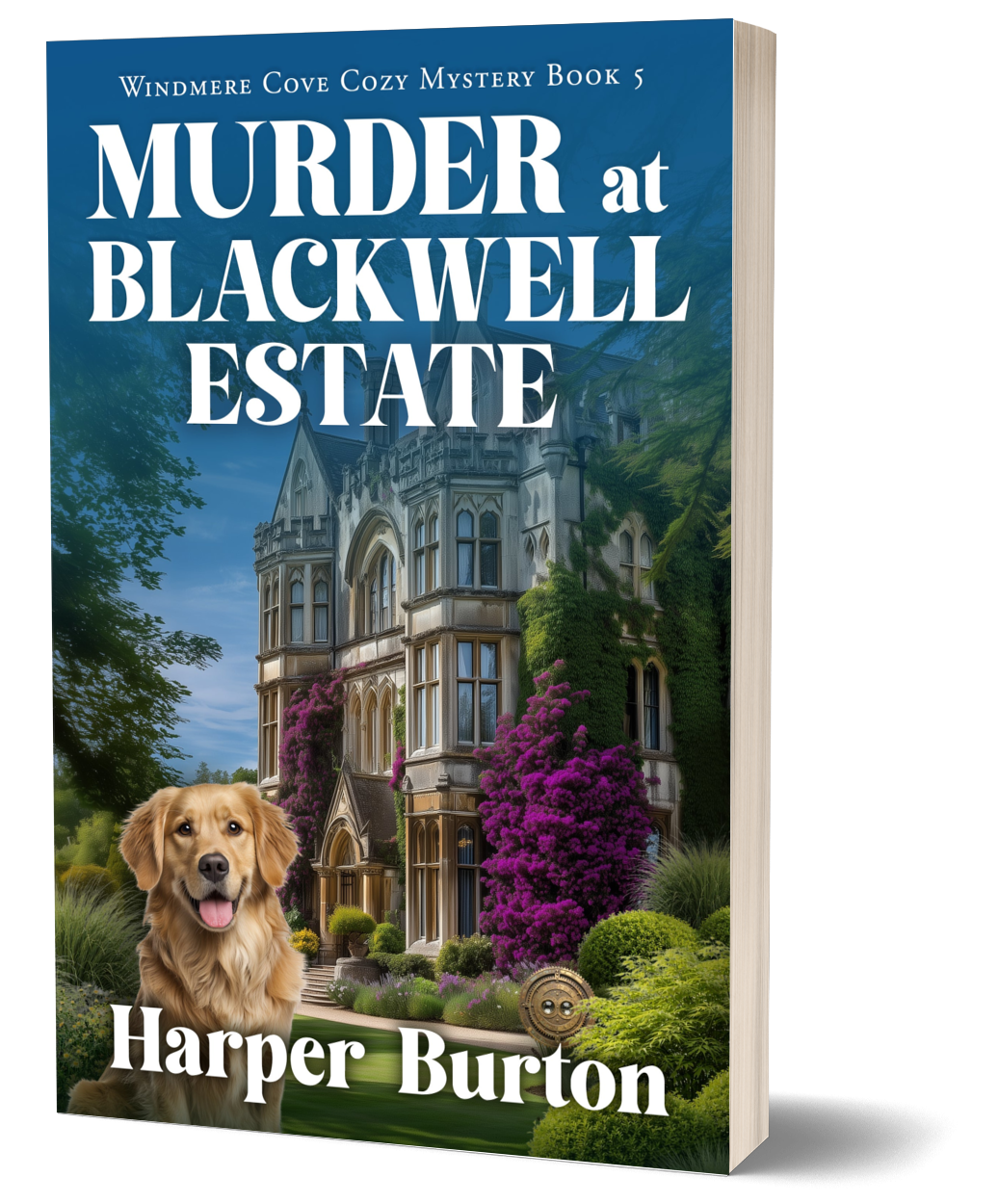Murder at Blackwell Estate paperback by Harper Burton