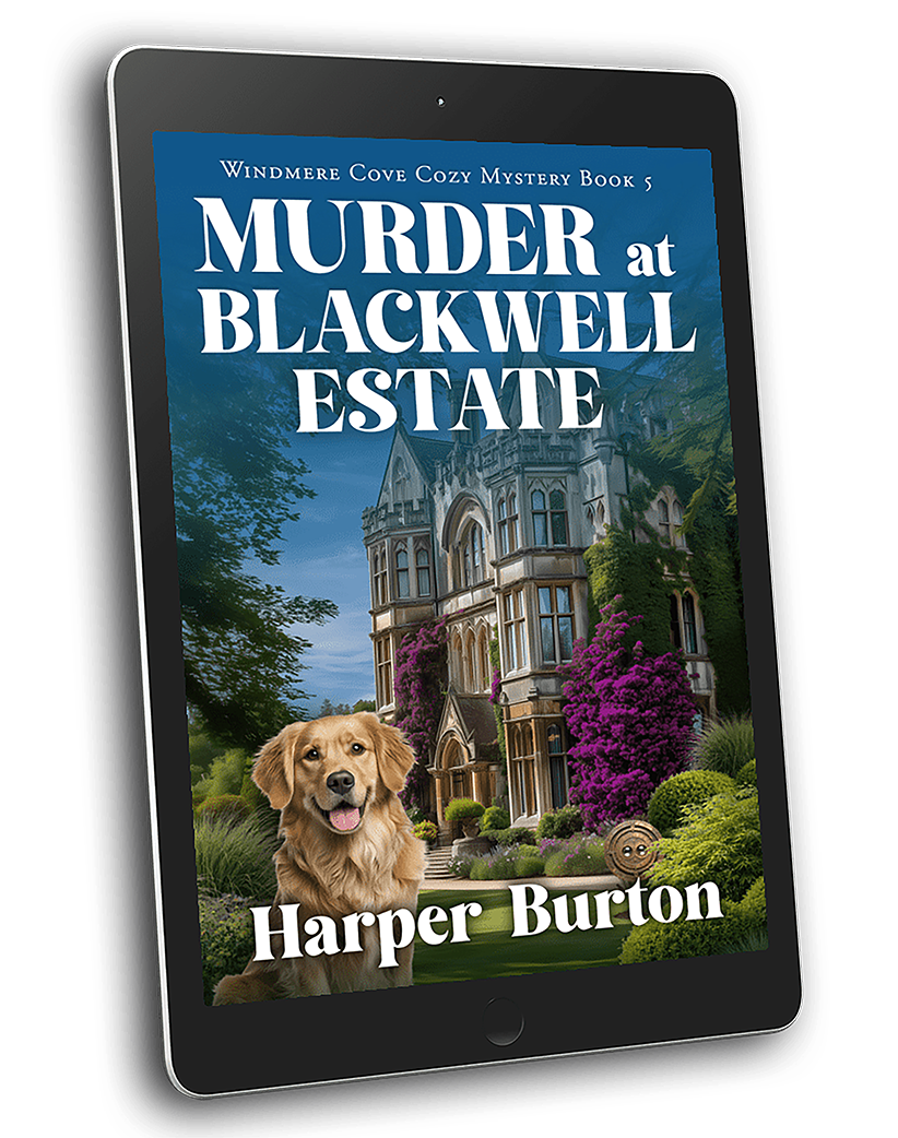 Murder at Blackwell Estate ebook cover by Harper Burton