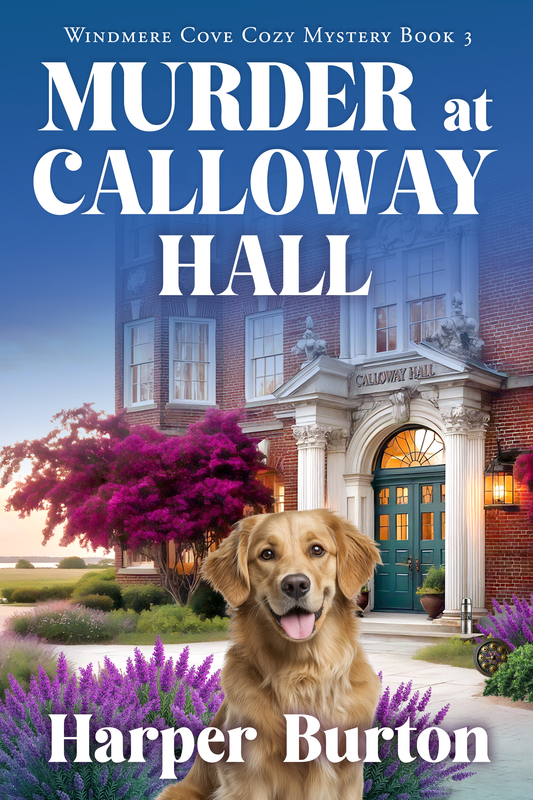 Murder at Calloway Hall ebook cover by Harper Burton