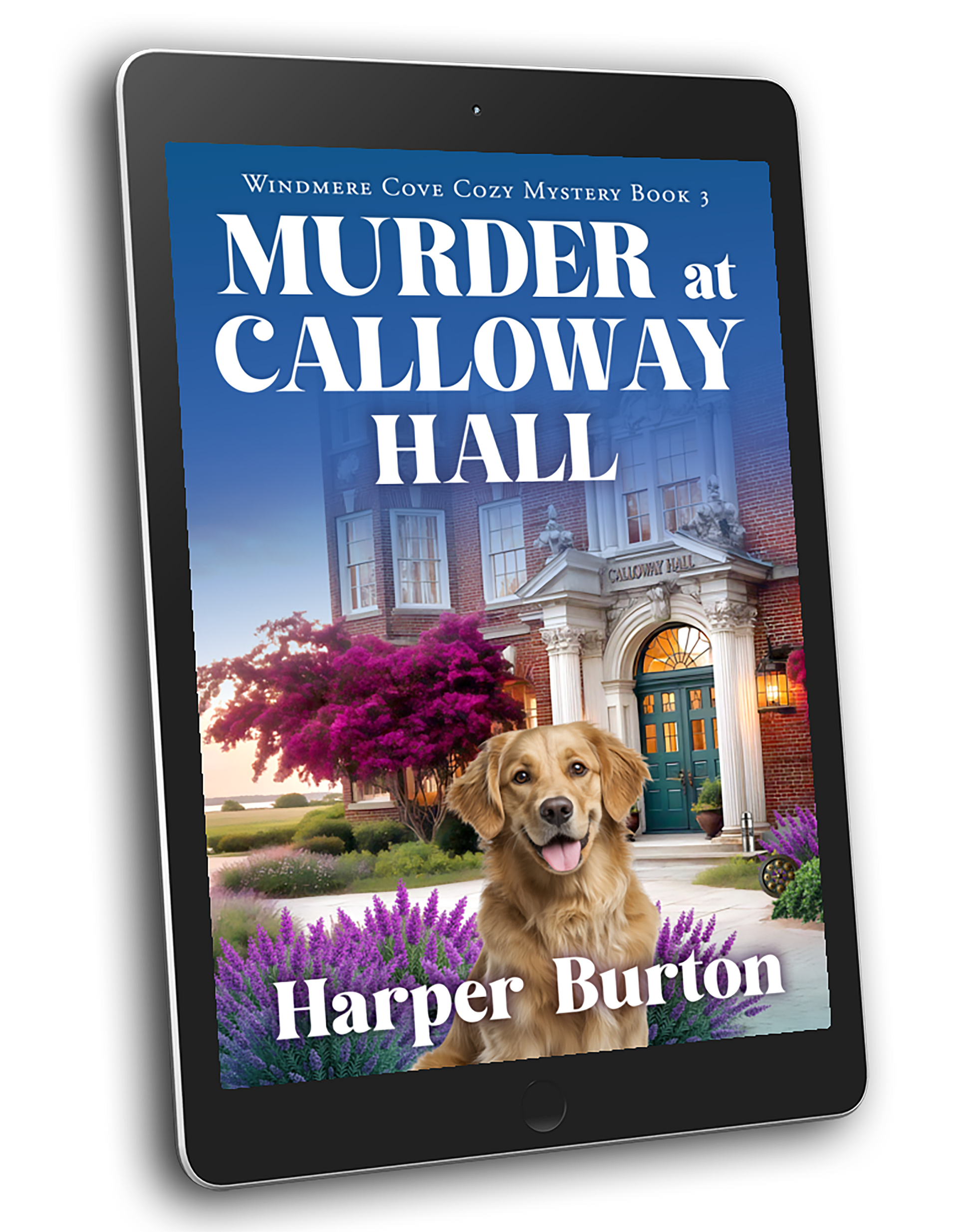 Murder at Calloway Hall ebook cover by Harper Burton