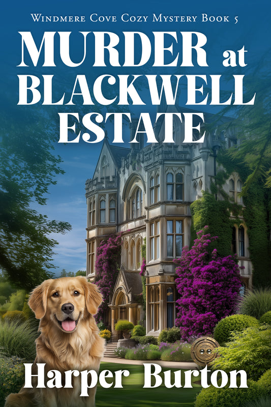 Murder at Blackwell Estate ebook cover by Harper Burton